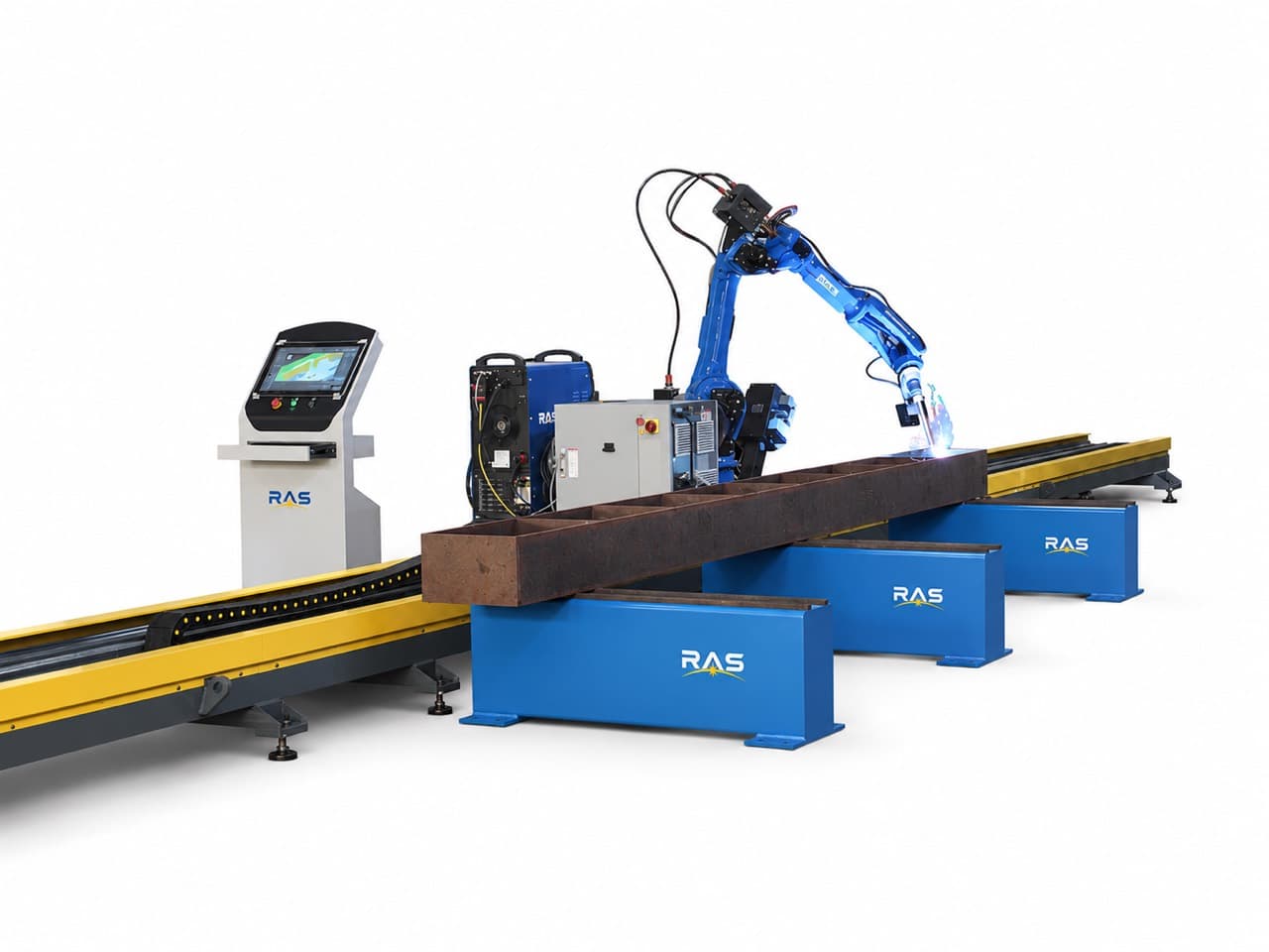 RAS GR740 robotic welding platform